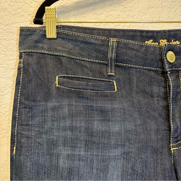 Ann Taylor Dark Blue Wide Leg Pants - Picture 5 of 11